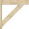 Ekena Millwork Traditional Block Rough Sawn Outlooker, Douglas Fir, 8"W x 42"D x 42"H OUT08X42X42TRA05RDF - alternate 2